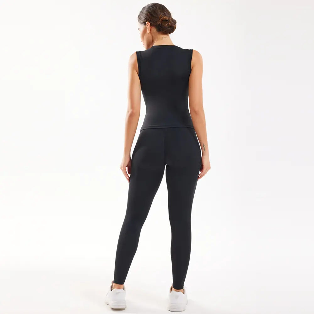 Two-Piece High Waist Yoga Set - Image 2