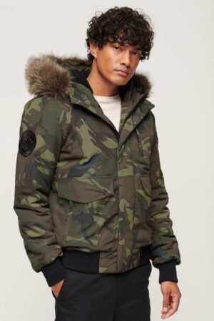 Hooded Everest Puffer Bomber Jacket