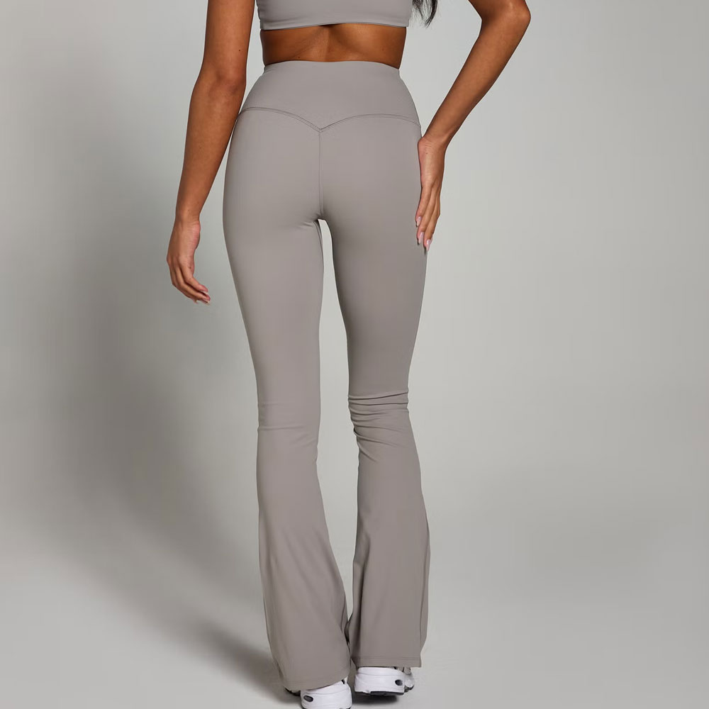 Flared Leggings – Mushroom - Image 2
