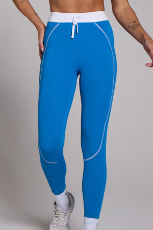 Drawstring Leggings – Cobalt Blue