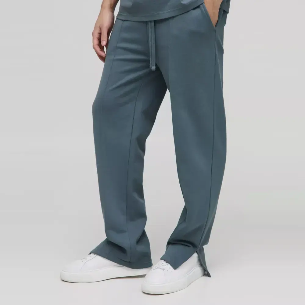 Relaxed Edizione Heavyweight Pintuck Split Hem Jogger