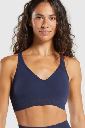 Vital Seamless V Neck Sports Bra