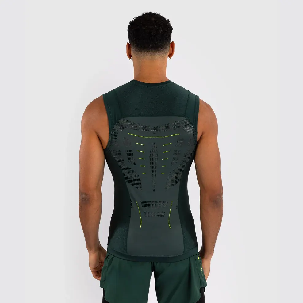 Sleeveless Rashguard – Forest Green - Image 2